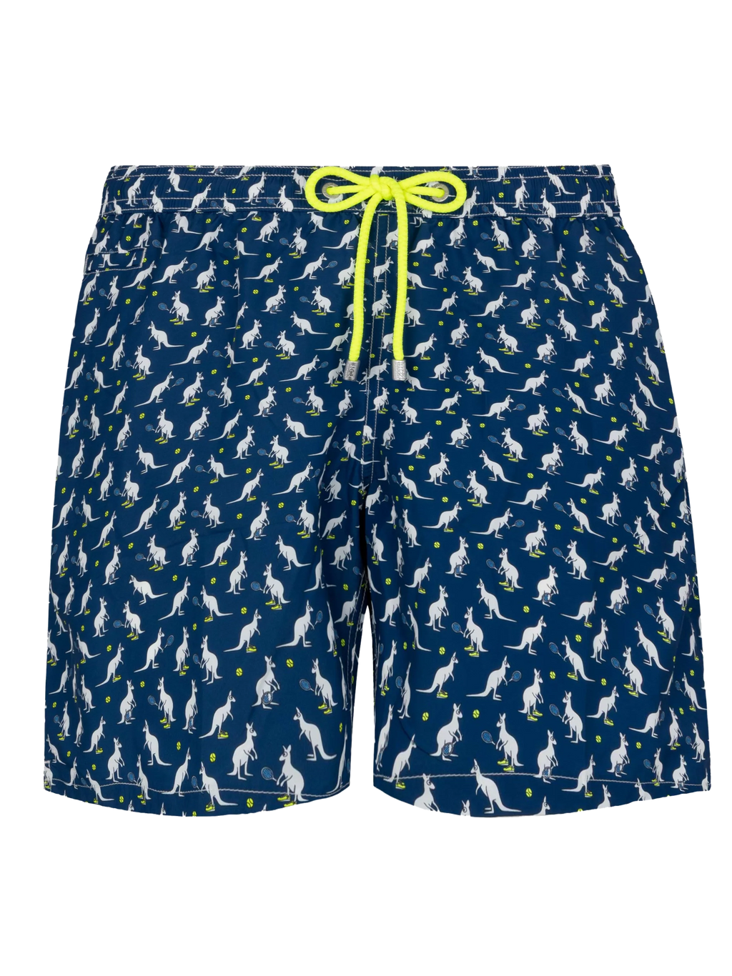 Costume mare Lighting Micro Fantasy blu navy con stampa canguri tennisti | Special Edition