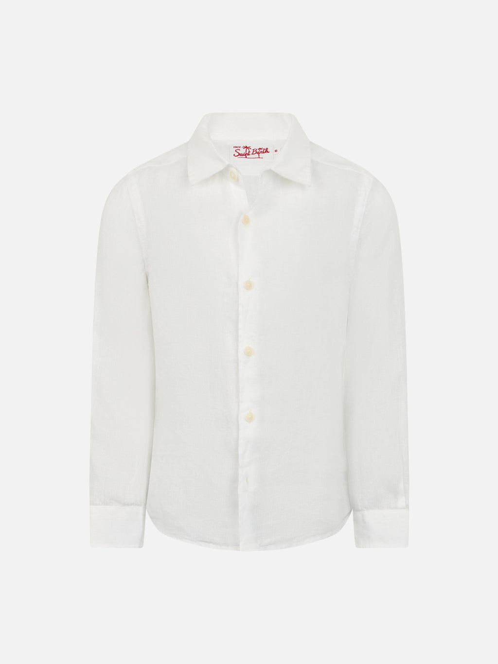 Camicia Agnes bianca in lino product image 1