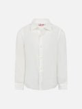 Camicia Agnes bianca in lino product image 1