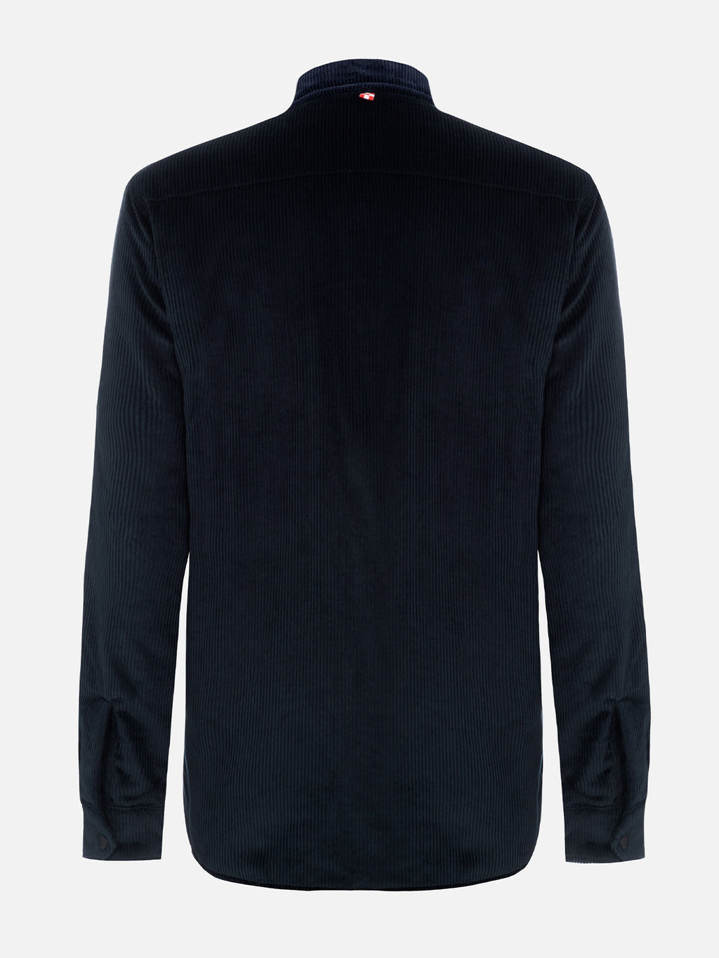 Sovracamicia Chalet blu navy con ricamo logo