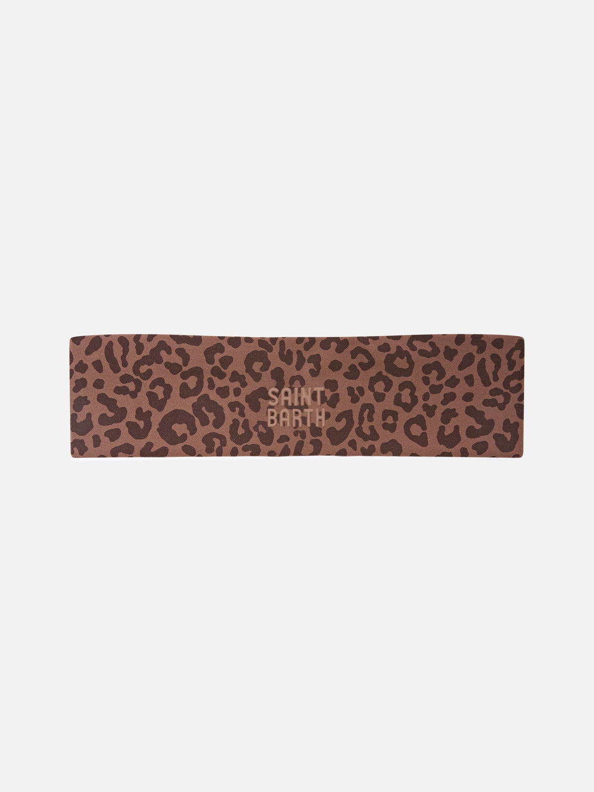 Fascia per capelli Studio con stampa leopardata