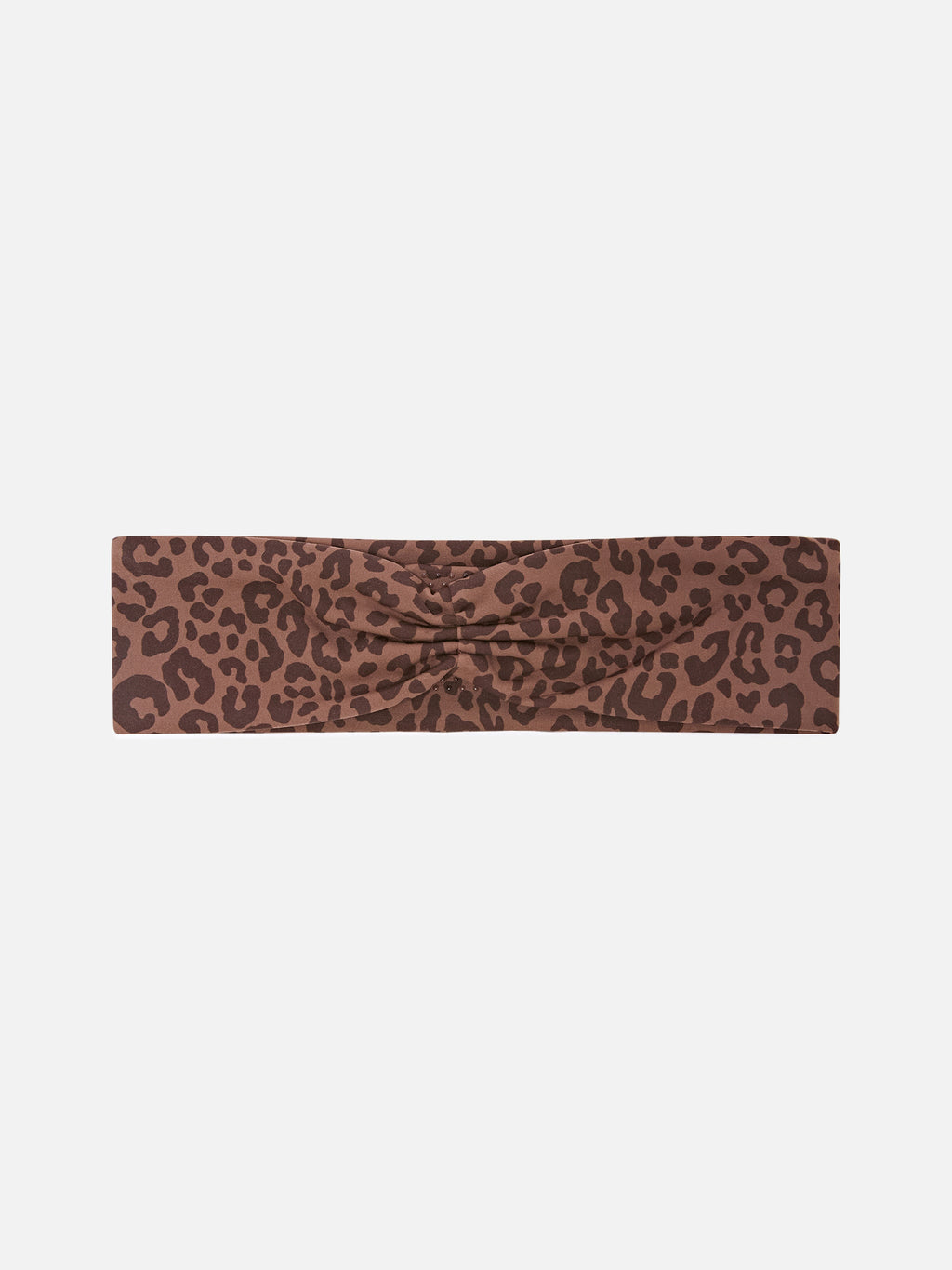 Fascia per capelli Studio con stampa leopardata