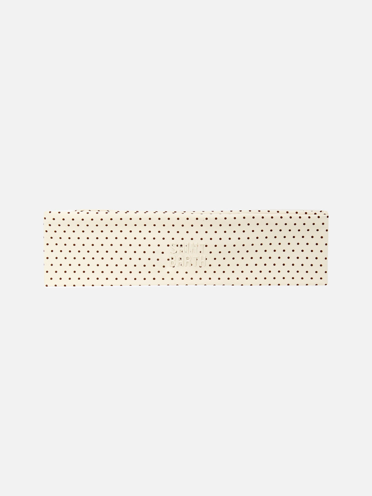 Fascia per capelli Studio con stampa a micro pois