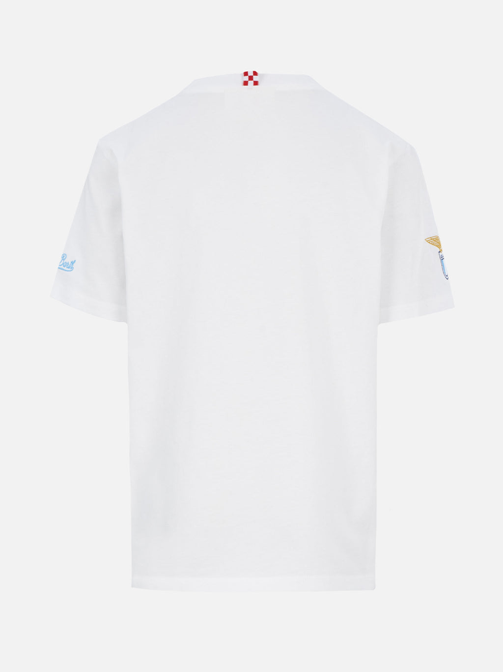 T-shirt bianca con ricamo Di Padre in Figlio | Special product image 3