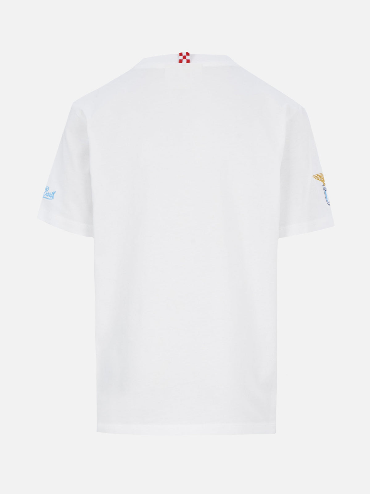 T-shirt bianca con ricamo Di Padre in Figlio | Special product image 3