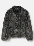 Giacca Artika in effetto pelliccia con volpe argentata product image 1