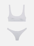 Bikini bralette Minerva Afrodite argento termosaldato