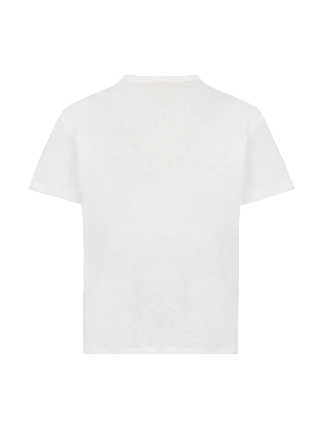 T-shirt Alex bianca in lino product image 2
