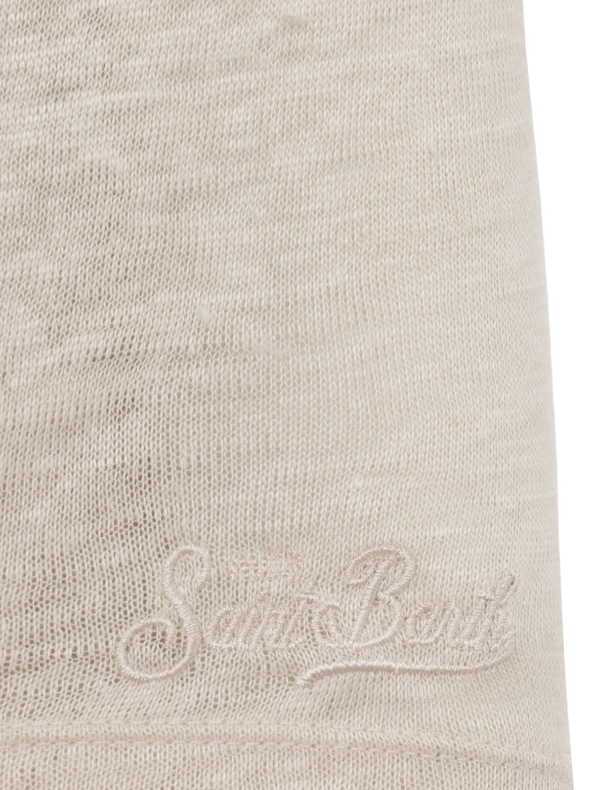 T-shirt Alex bianco panna in lino product image 3
