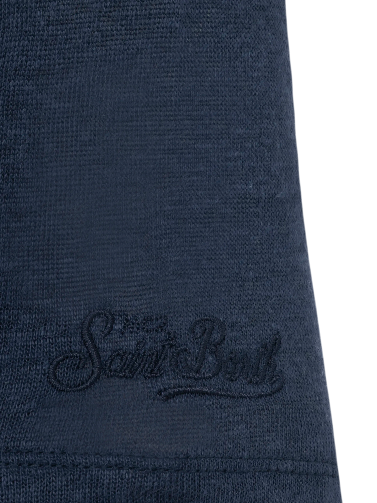 T-shirt Alex blu navy in lino product image 3
