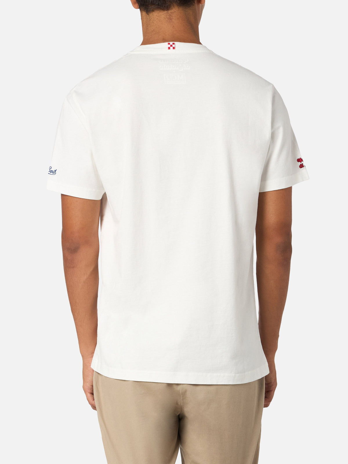 T-shirt Arnott bianco panna con ricamo sul davanti product image 4