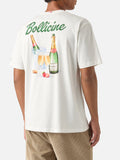 T-shirt Arnott off white in cotone con stampa Bollicine product image 1