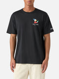 T-shirt Arnott nera in cotone con ricamo Only Cash product image 1