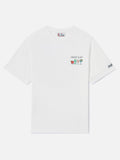 T-shirt Arnott off white in cotone con ricamo Grand Slam product image 1