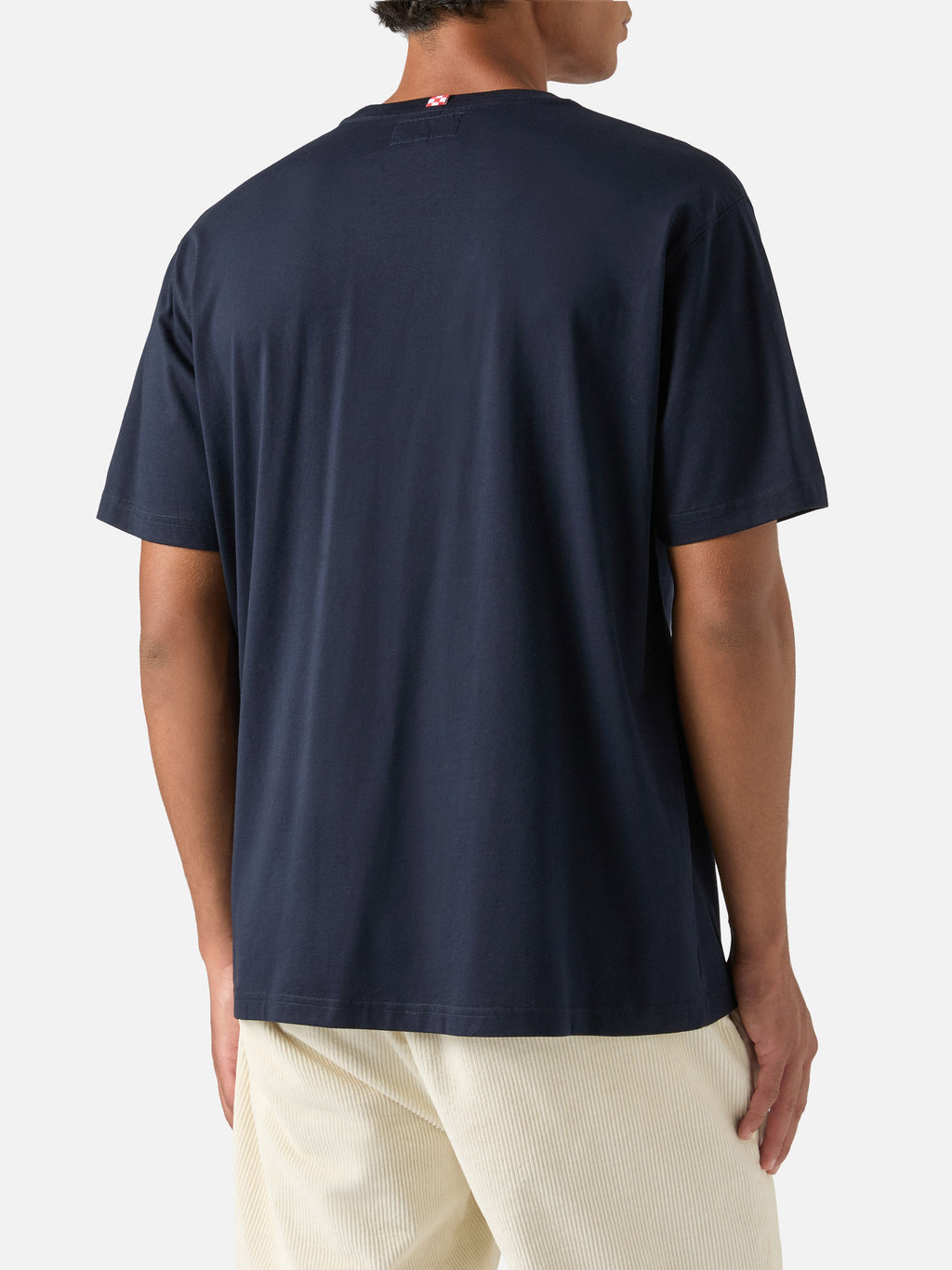T-shirt Arnott blu navy in cotone con ricamo It's Spritz product image 3