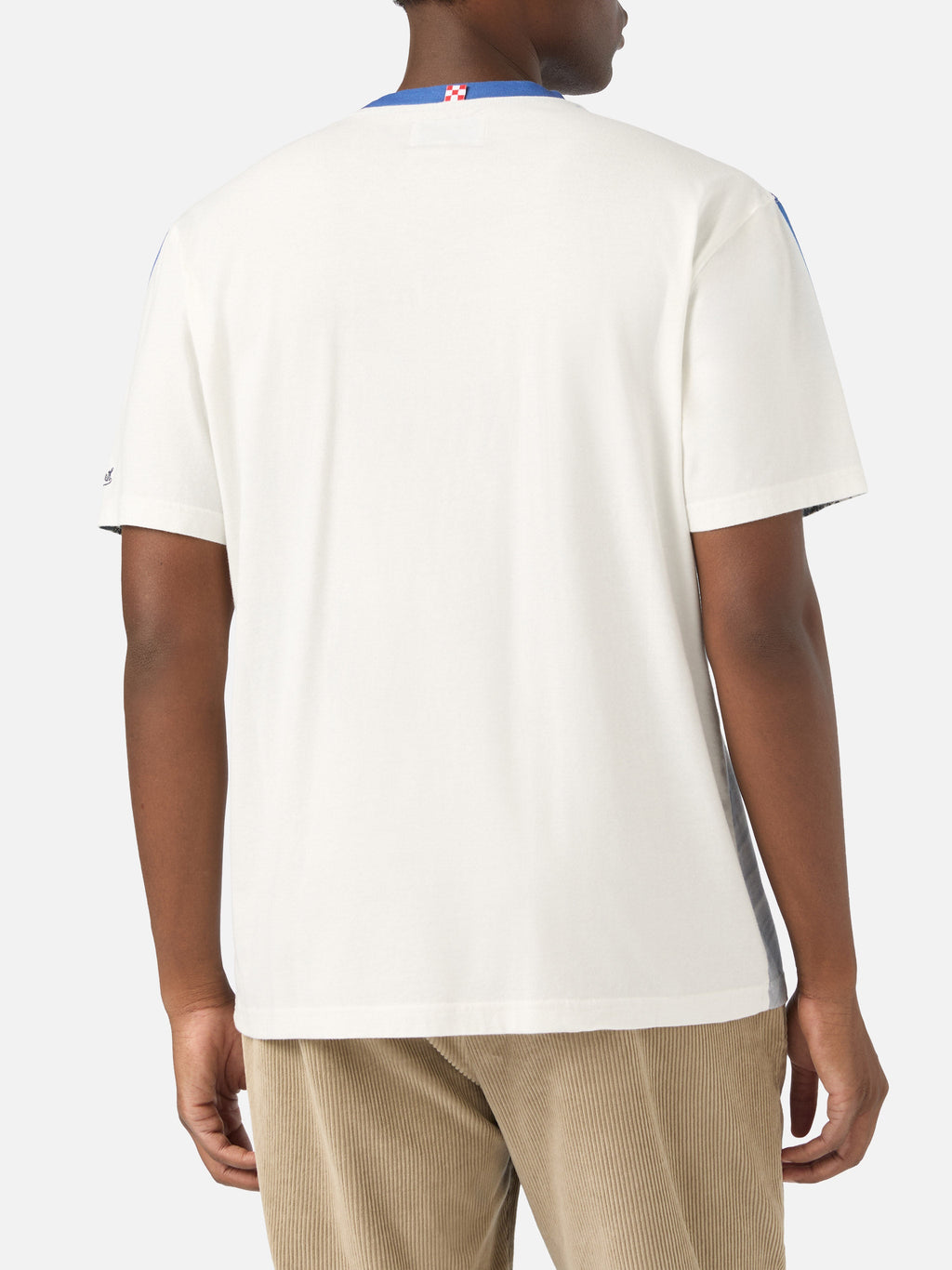 T-shirt Arnott Warm bianca in cotone con stampa all over product image 4