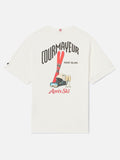 T-shirt Arnott Warm bianca in cotone organico con stampa product image 1