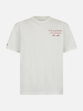 T-shirt Arnott bianco panna con ricamo sul davanti product image 1