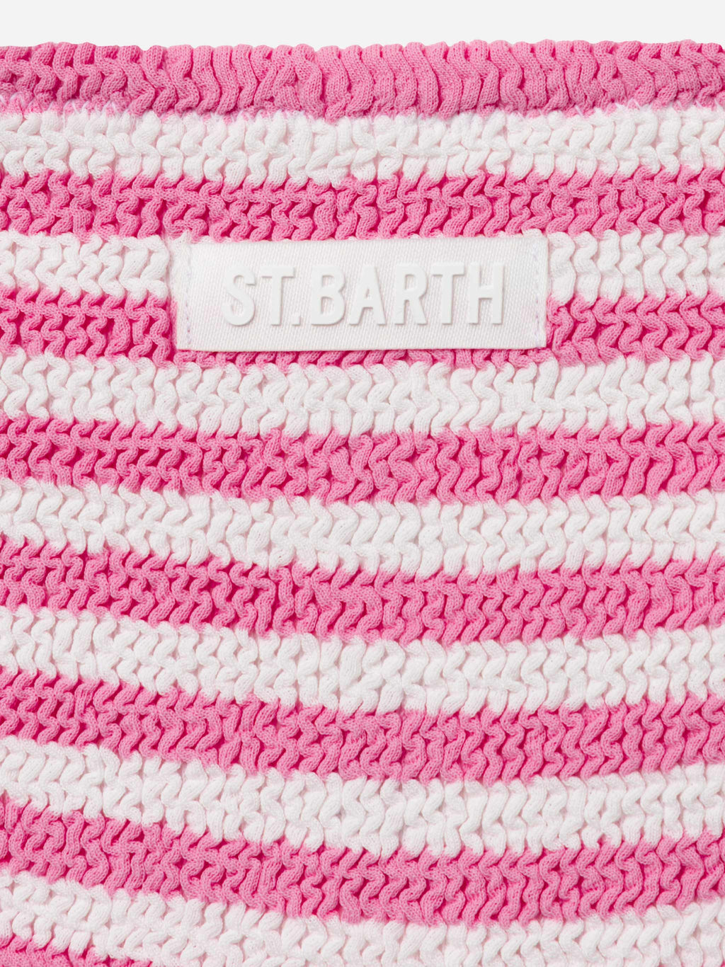 Bikini Baker rosa a righe