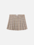 Minigonna Blay in flanella con motivo tartan