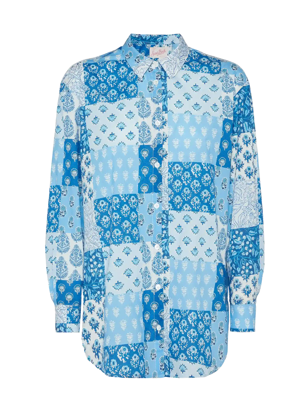 Camicia Brigitte in cotone con stampa patchwork di fiori product image 4