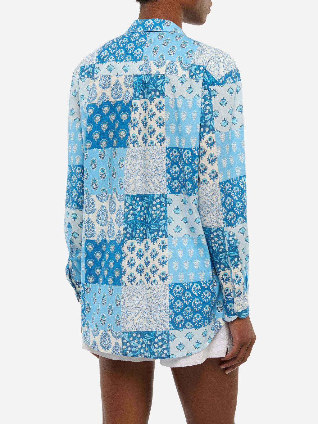 Camicia Brigitte in cotone con stampa patchwork di fiori product image 3