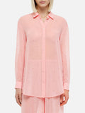 Camicia Brigitte rosa in georgette con strass product image 1