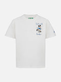 T-shirt Cameron bianco panna con stampa Topolino St. Barth product image 1