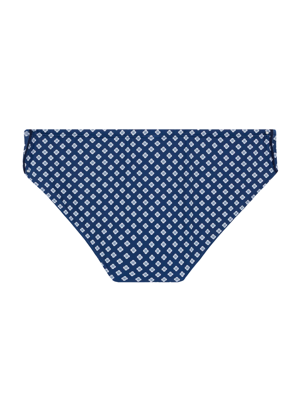 Slip mare Cayo blu navy con stampa cravatte