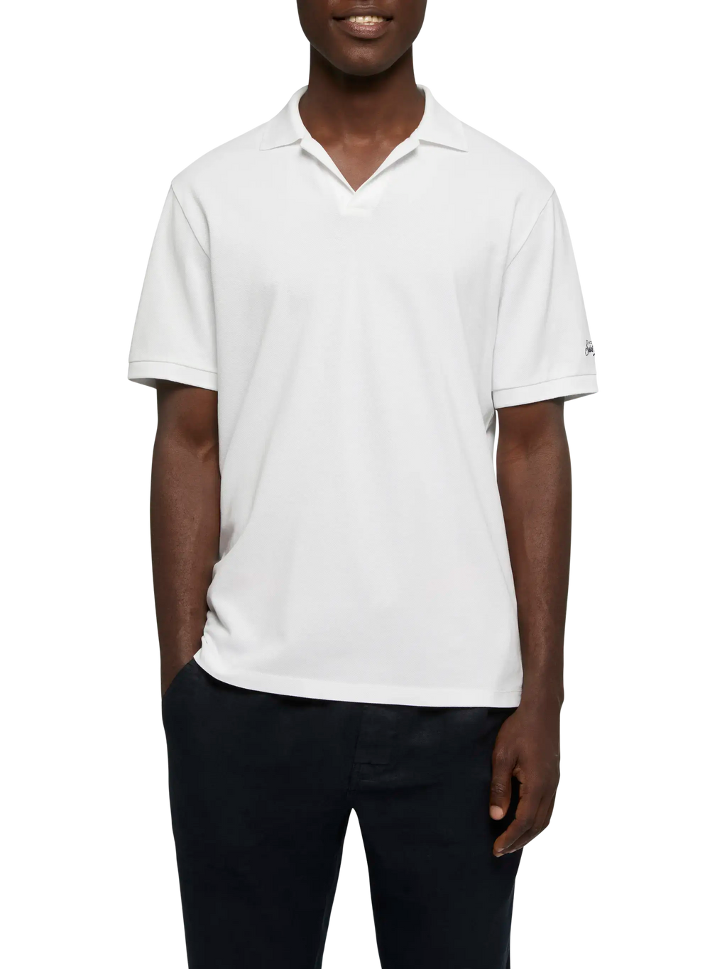 Polo Charles bianca product image 1
