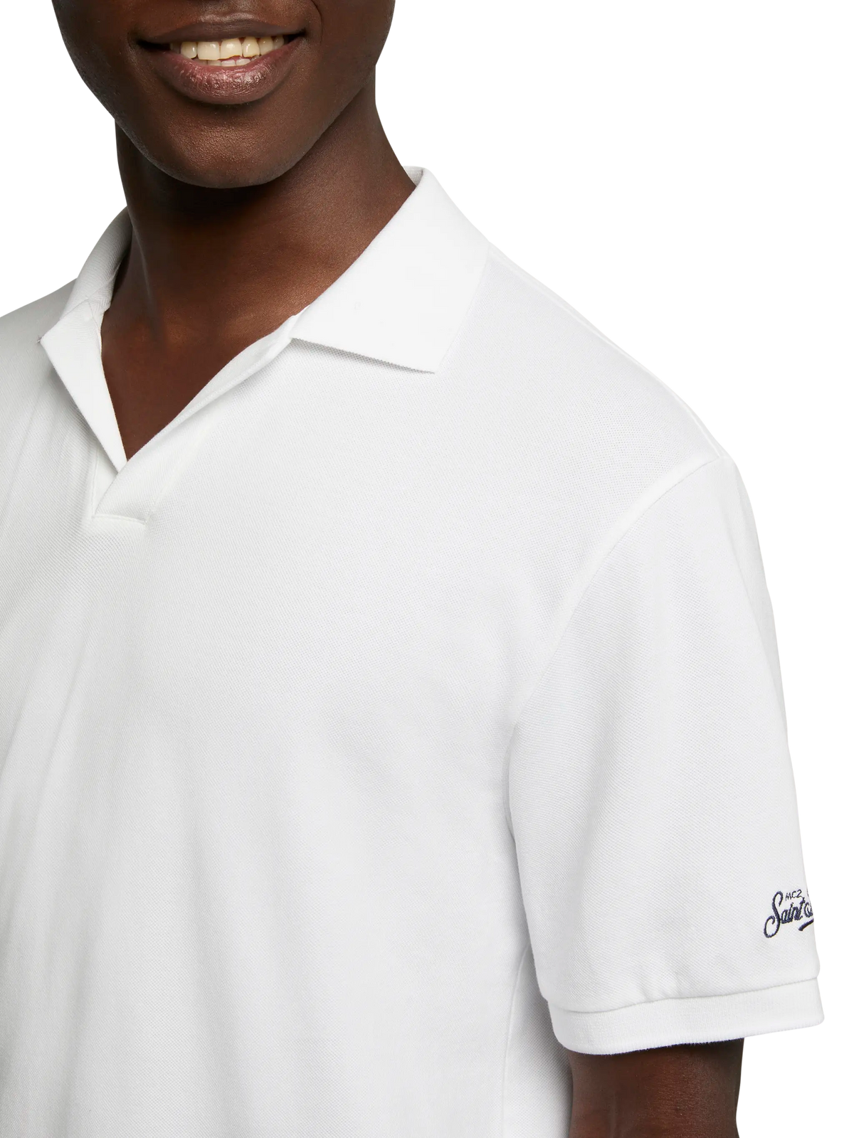Polo Charles bianca product image 2