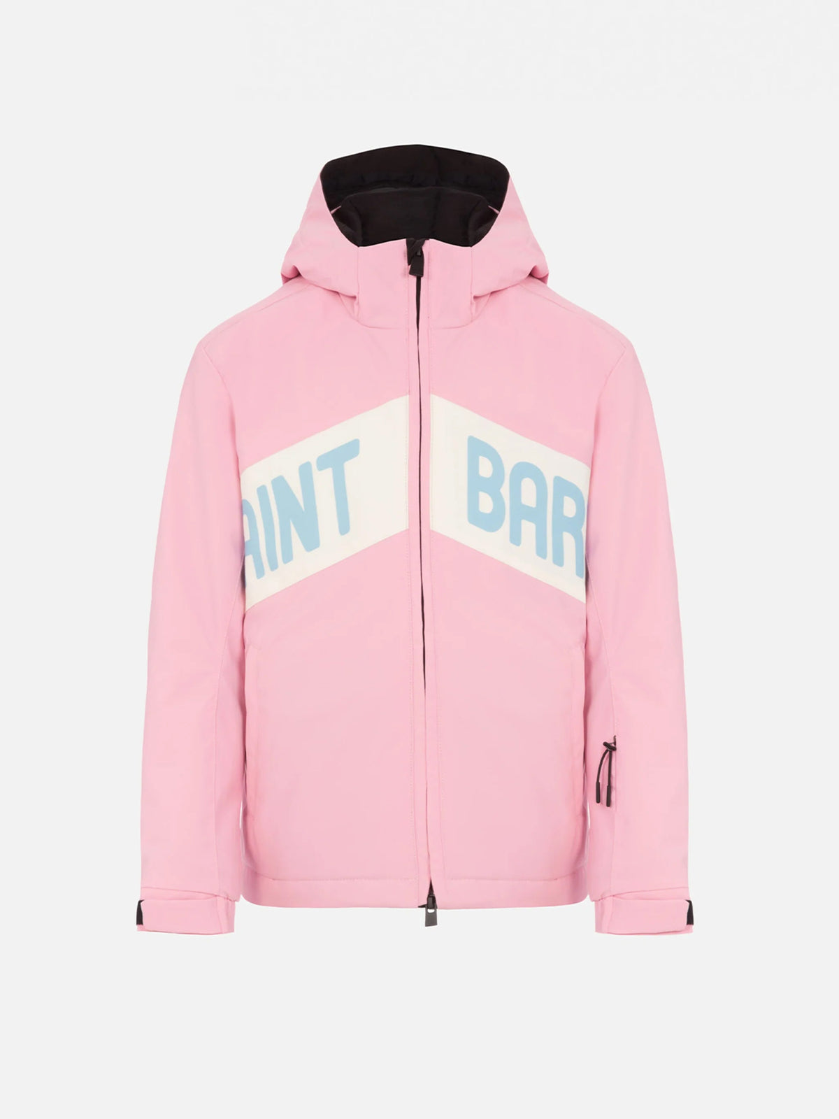 Giacca da sci Chavanette rosa con cappuccio e logo product image 1