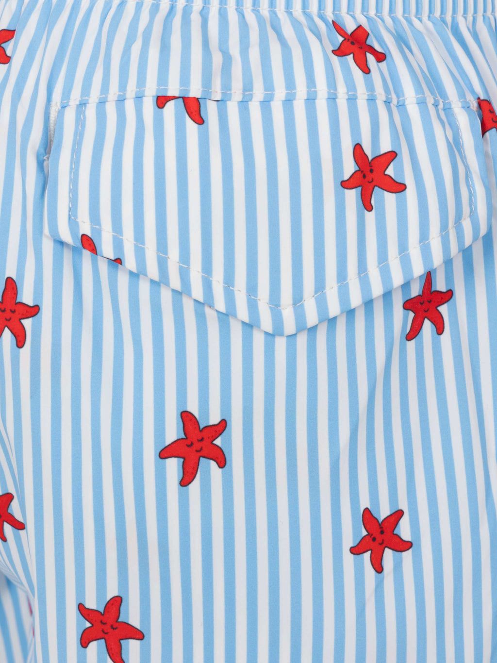 Costume mare Comfort Light Jr azzurro con stampa stelle marine