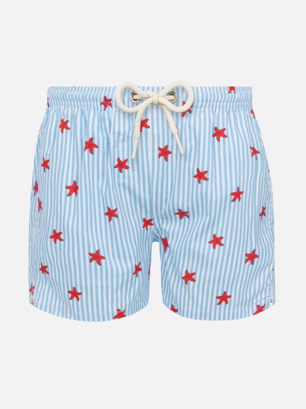 Costume mare Comfort Light Jr azzurro con stampa stelle marine