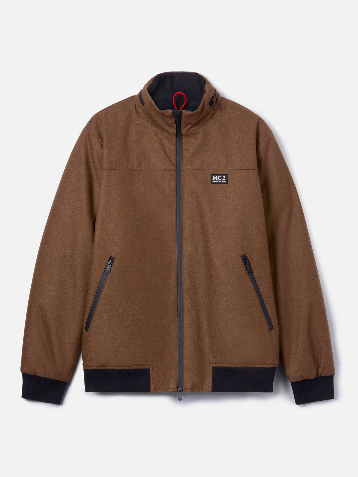 Giacca Country marrone in lana product image 7