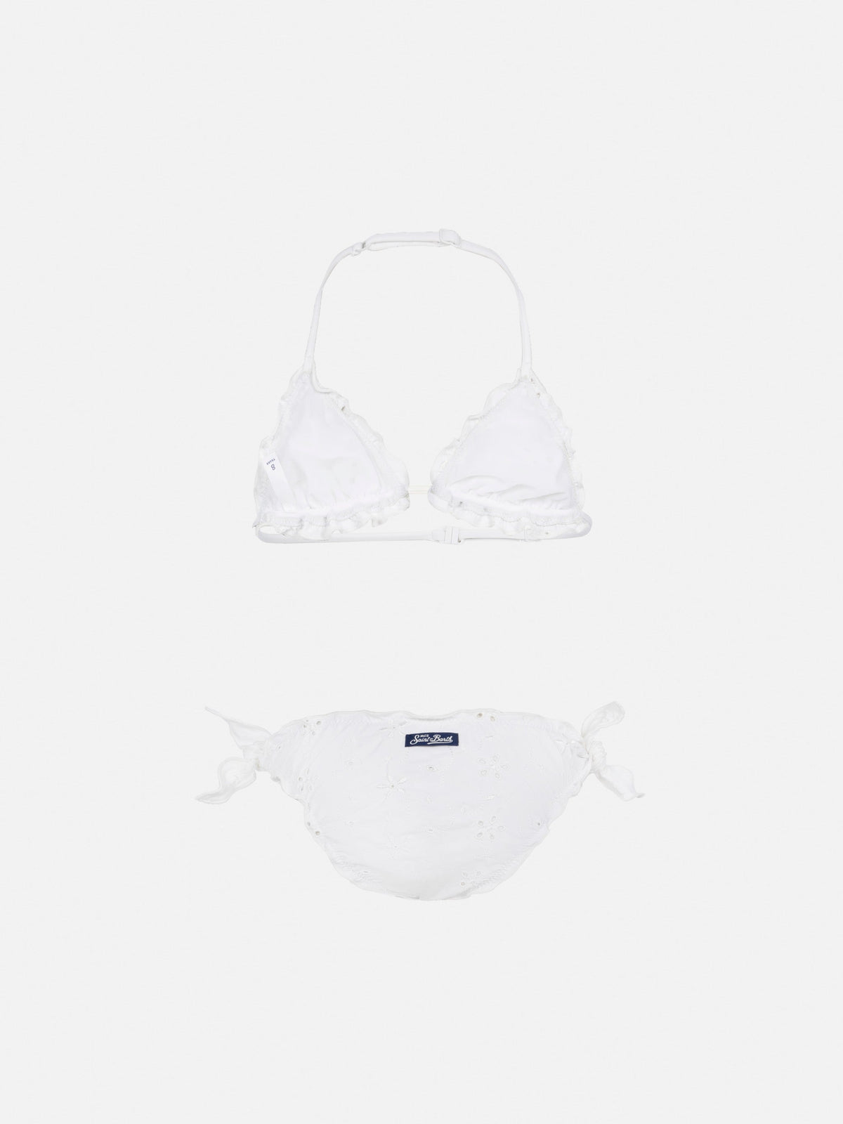 Bikini Cris bianco in sangallo