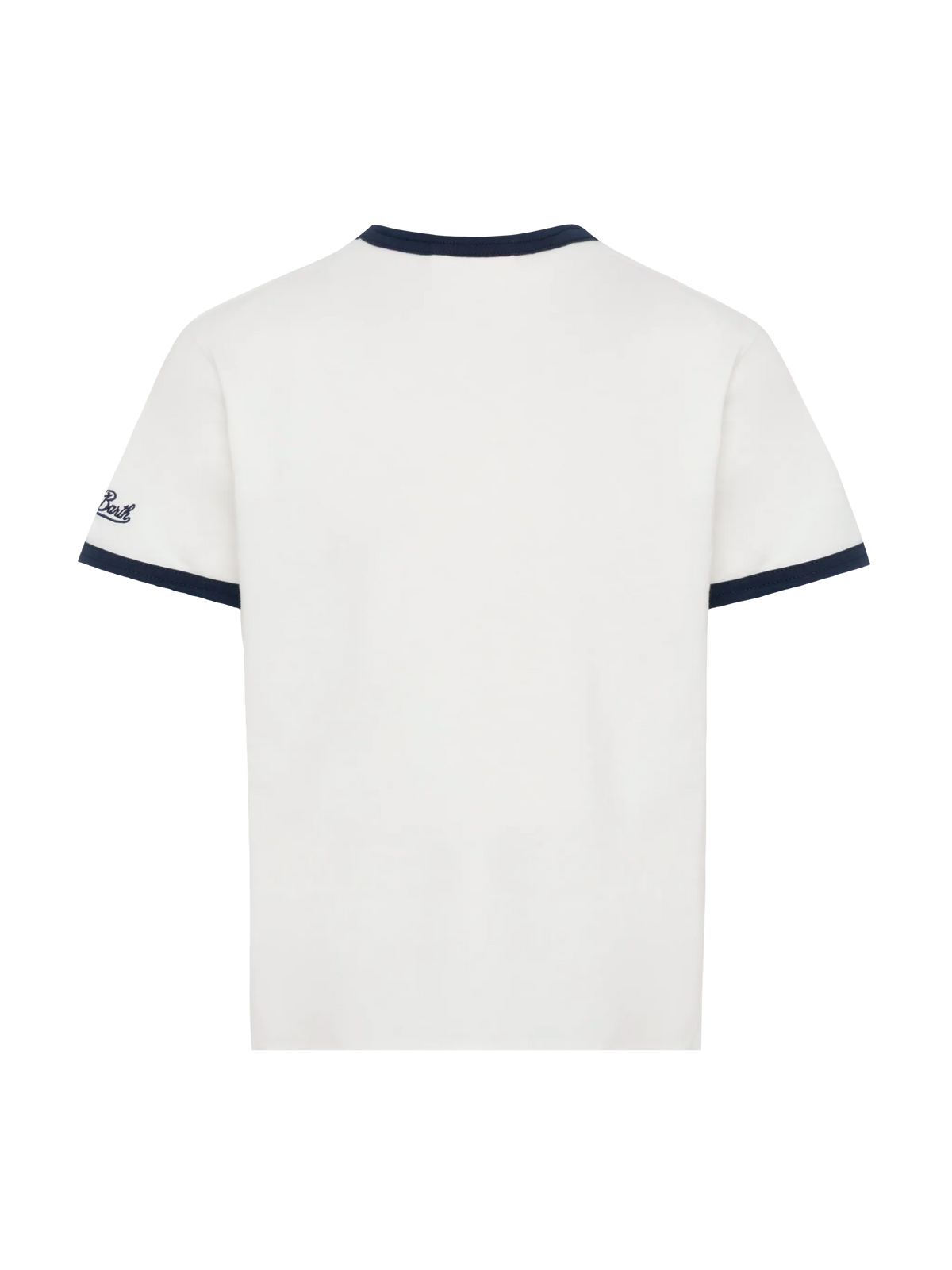 T-shirt Dean Jr bianca con stampa Snoopy capitano St. Barth product image 2