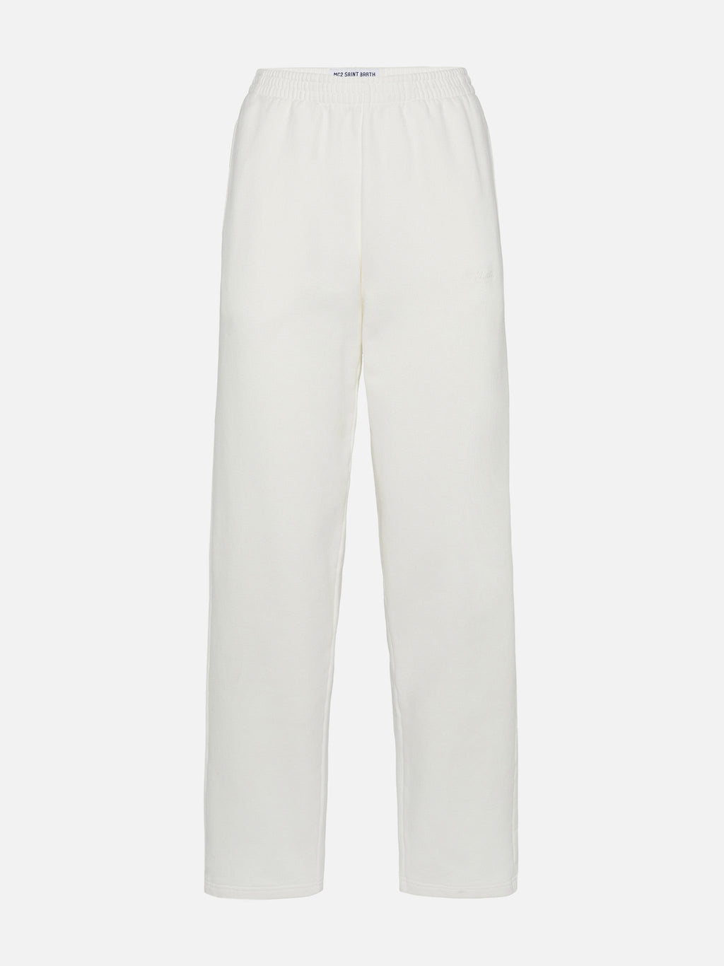 Pantaloni in maglia Deena bianco panna