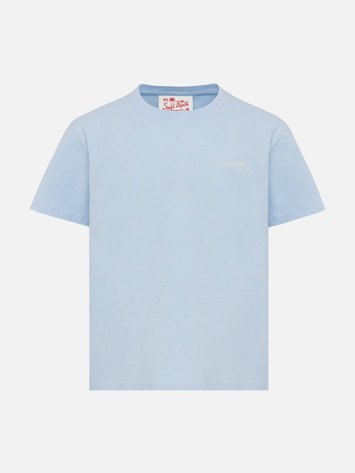T-shirt Dover Jr azzurra con ricamo logo product image 1