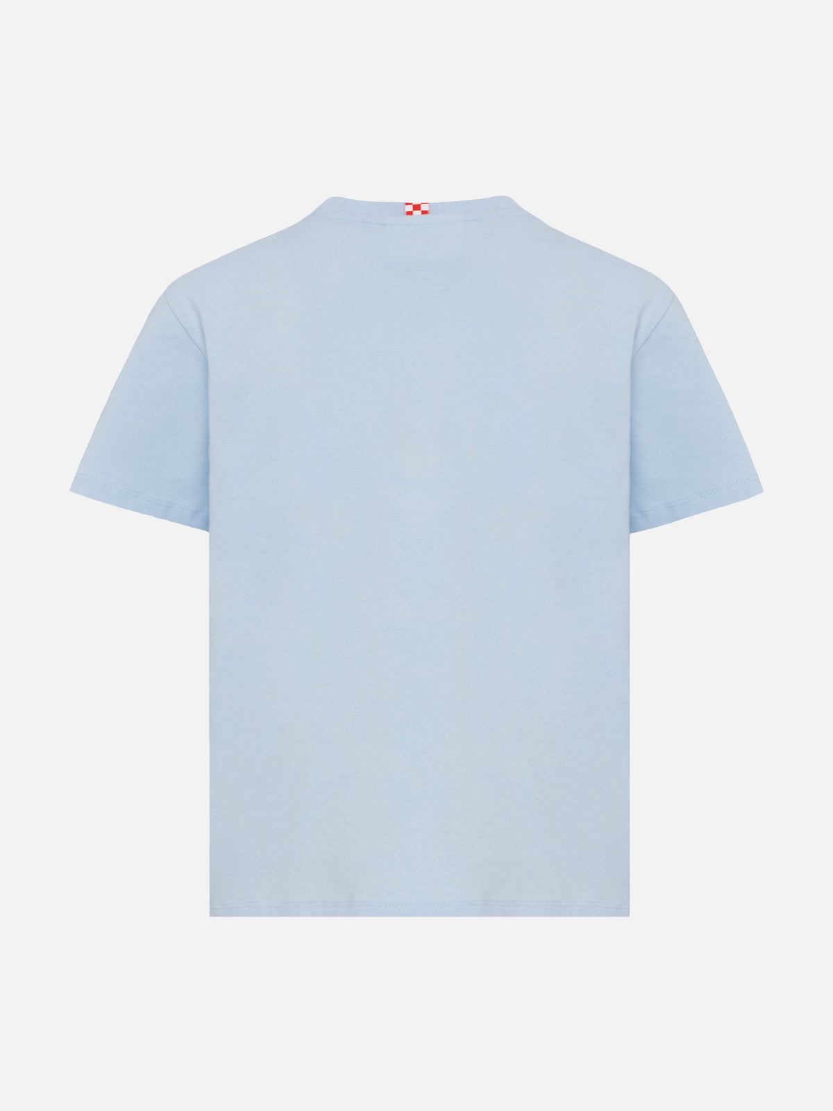 T-shirt Dover Jr azzurra con ricamo logo product image 3