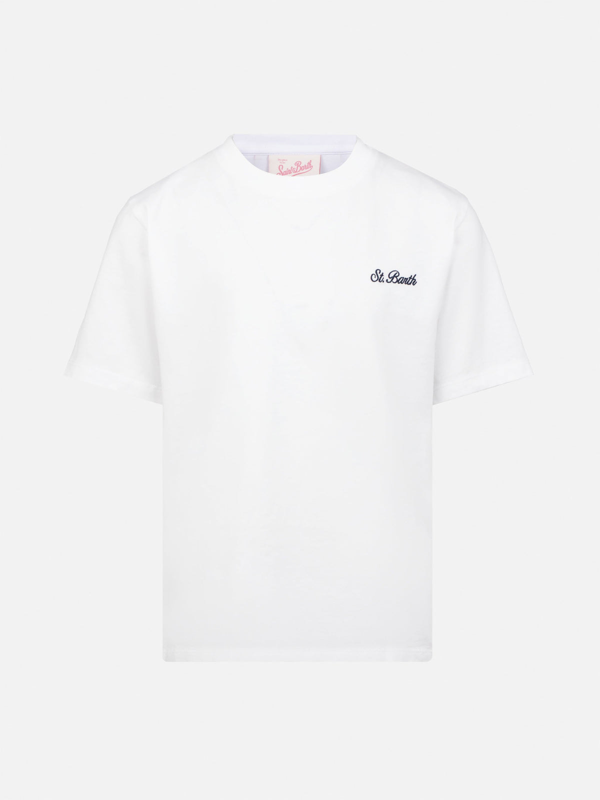 T-shirt Dover Jr bianca con ricamo logo product image 1