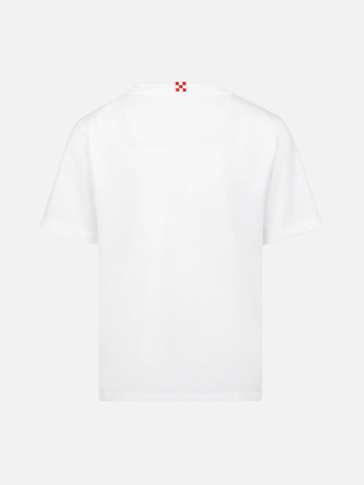 T-shirt Dover Jr bianca con ricamo logo product image 3