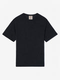 T-shirt Ecstasea nera in lino con taschino product image 1