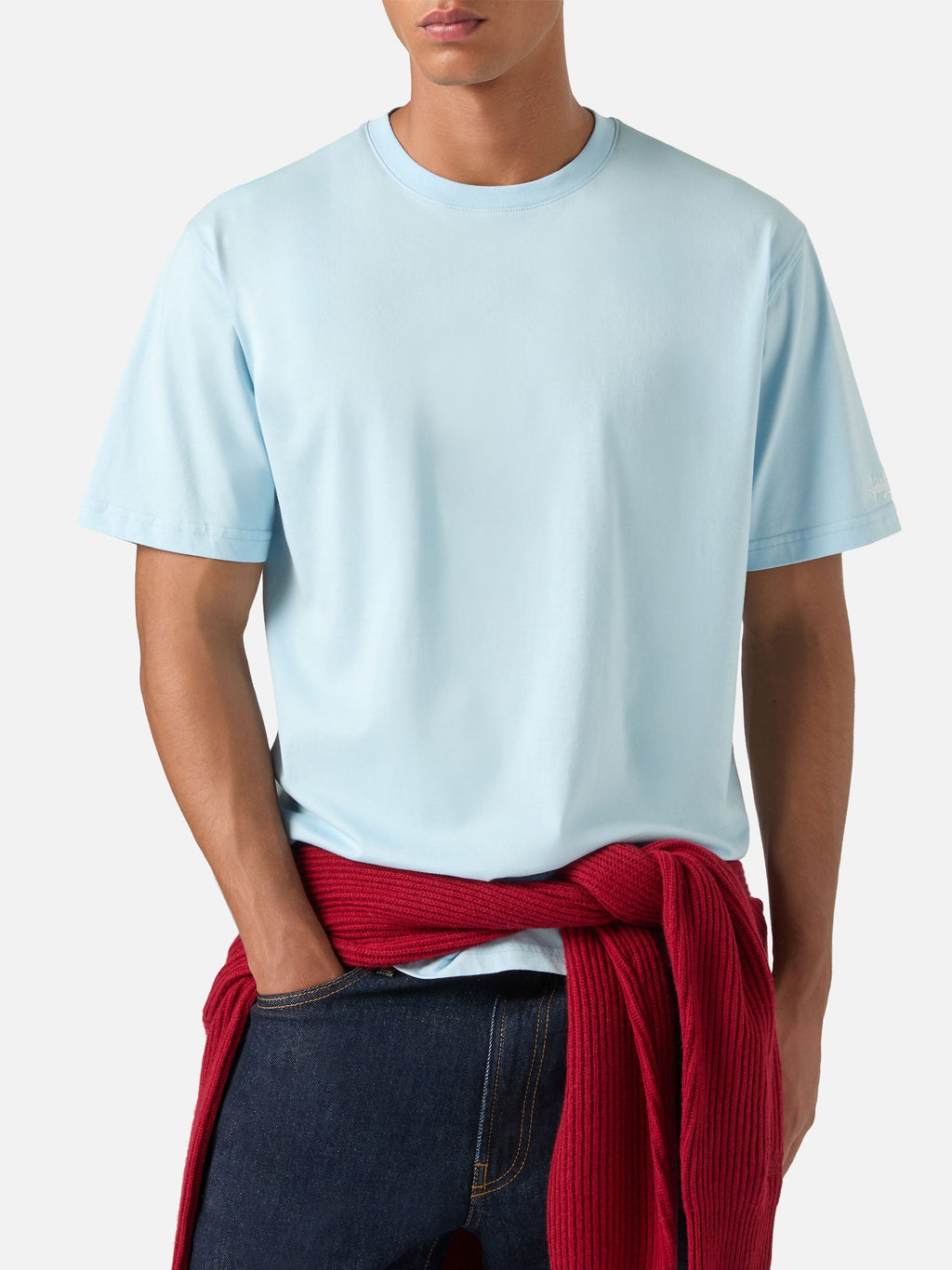T-shirt Every azzurra in cotone product image 1