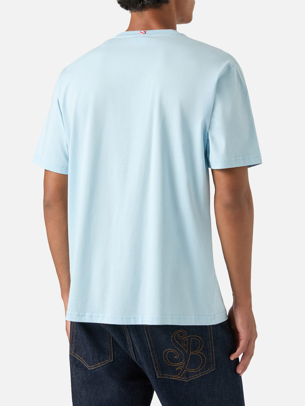 T-shirt Every azzurra in cotone product image 3