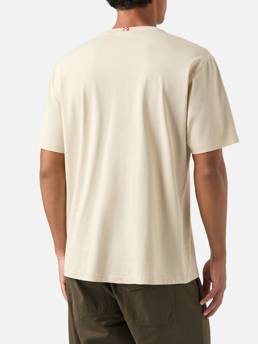 T-shirt Every beige in cotone product image 4