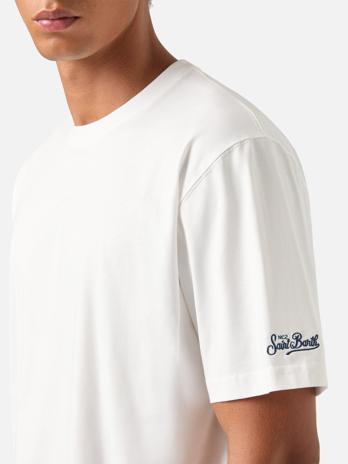 T-shirt Every bianca in cotone product image 2
