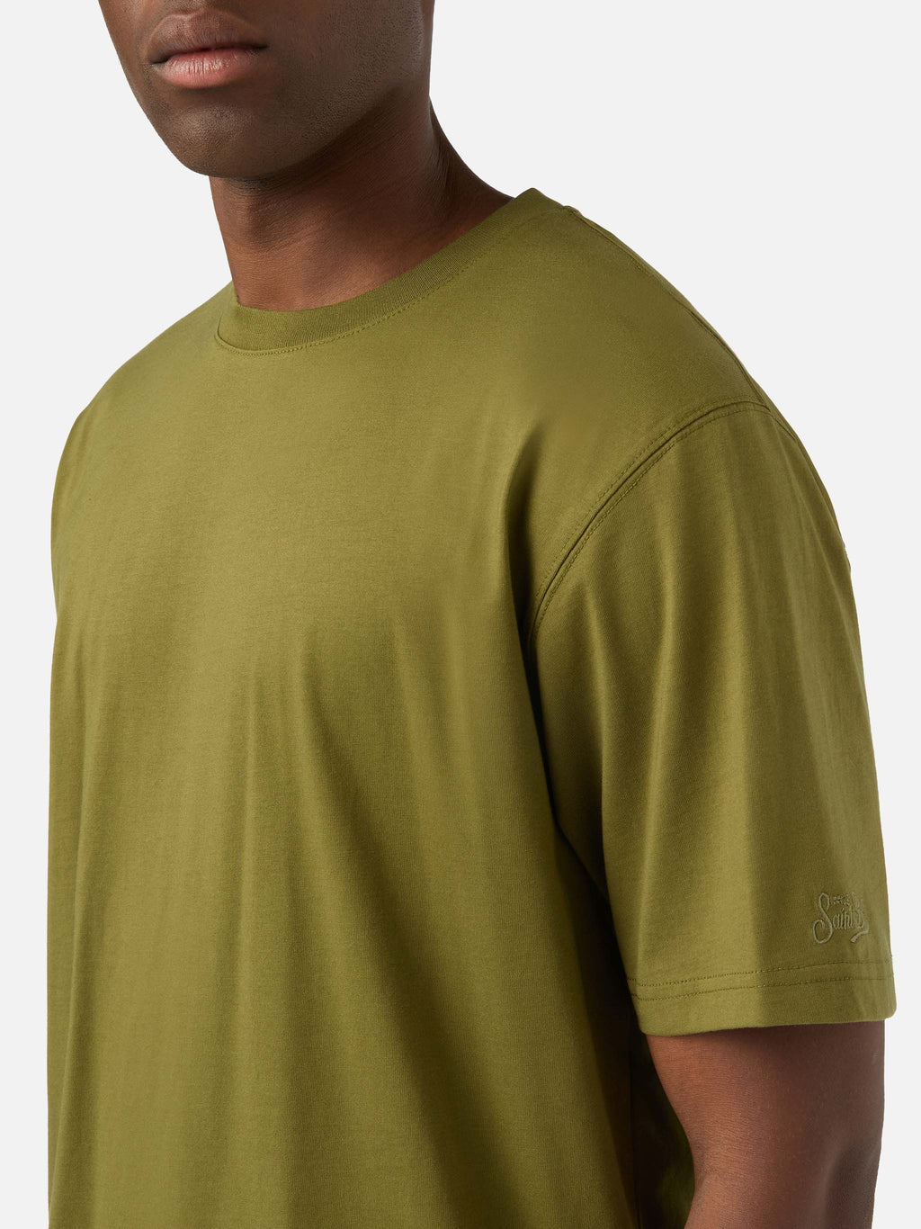 T-shirt Every verde militare in cotone product image 3