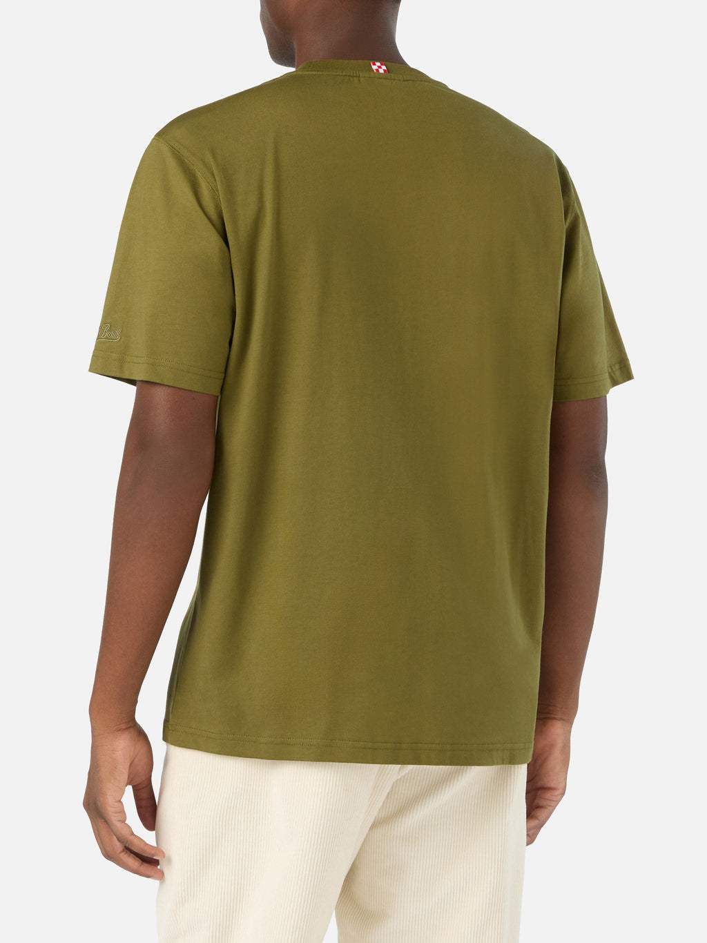 T-shirt Every verde militare in cotone product image 4