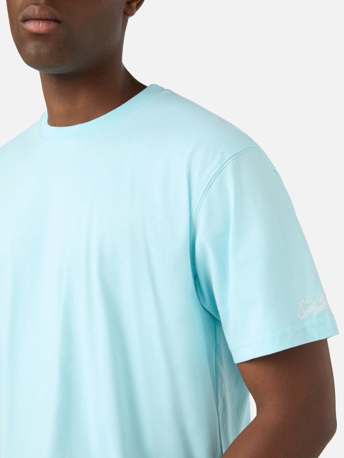 T-shirt Every verde in cotone product image 3